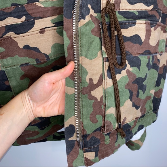 NWT Veronica Beard Sumner Camo Anorak Jacket - Picture 8 of 16